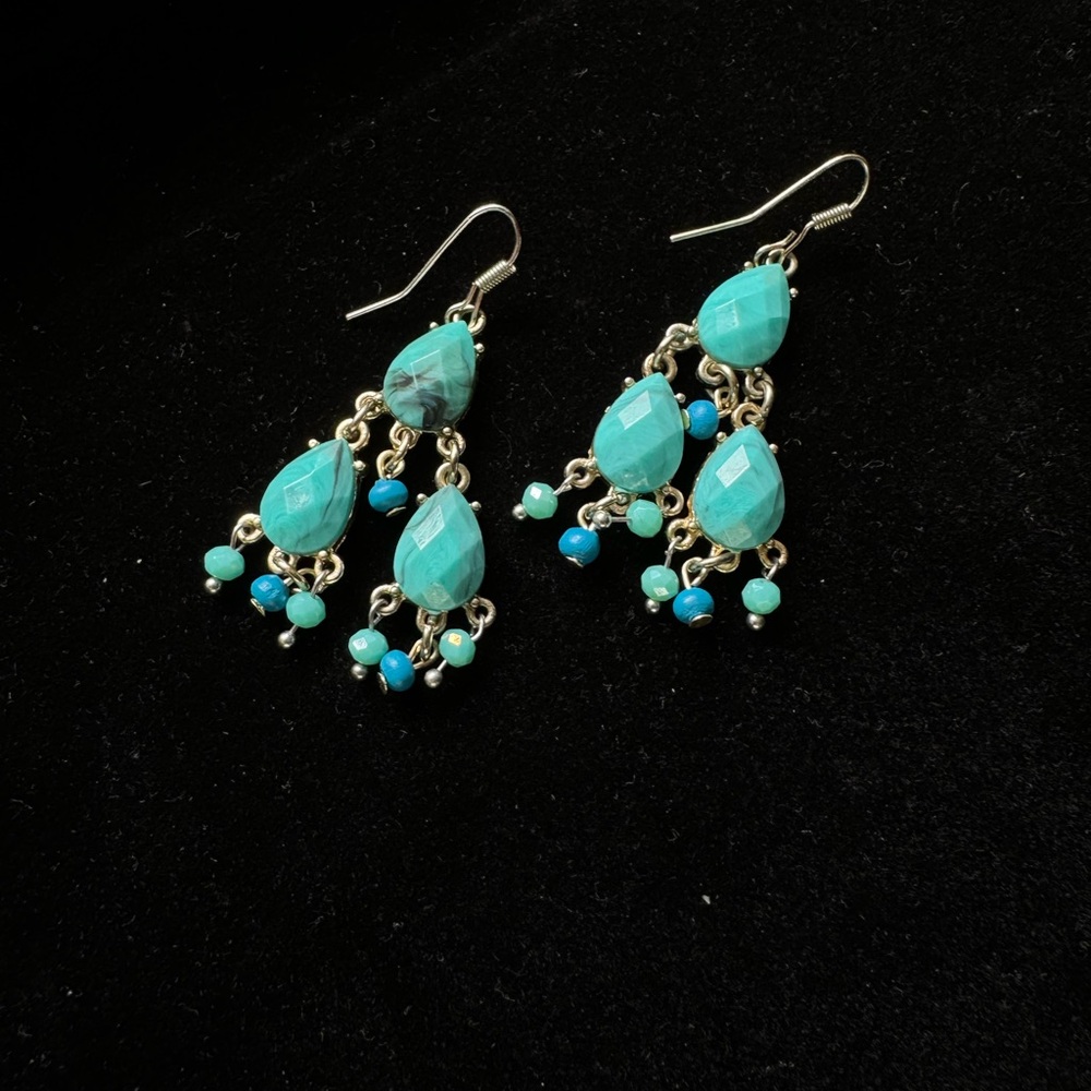 Turquoise Dangling Earrings